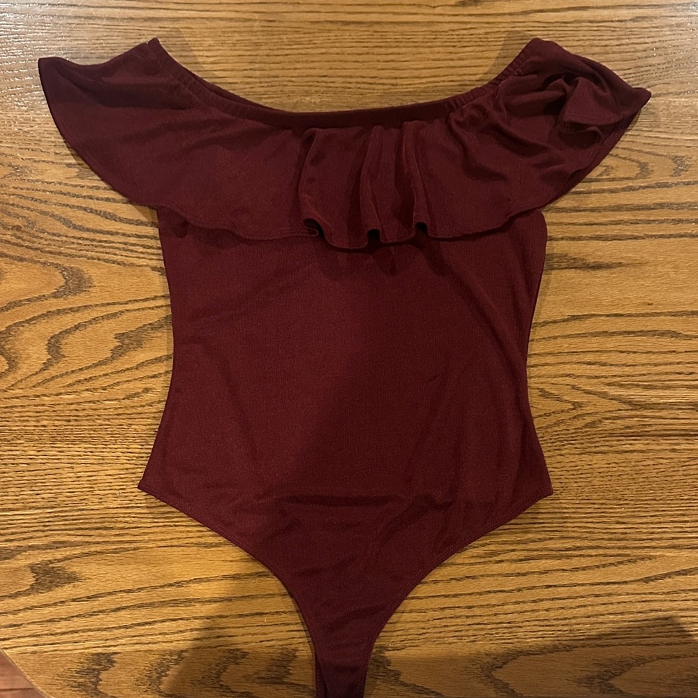 Iris Burgundy Top